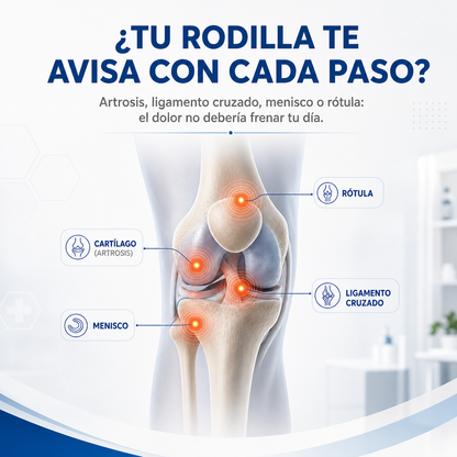 Rodillera Elástica Ajustable Unisex