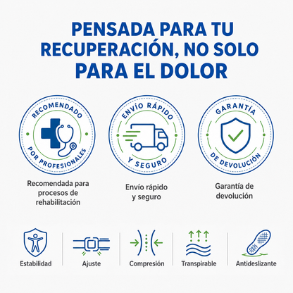 Rodillera Elástica Ajustable Unisex